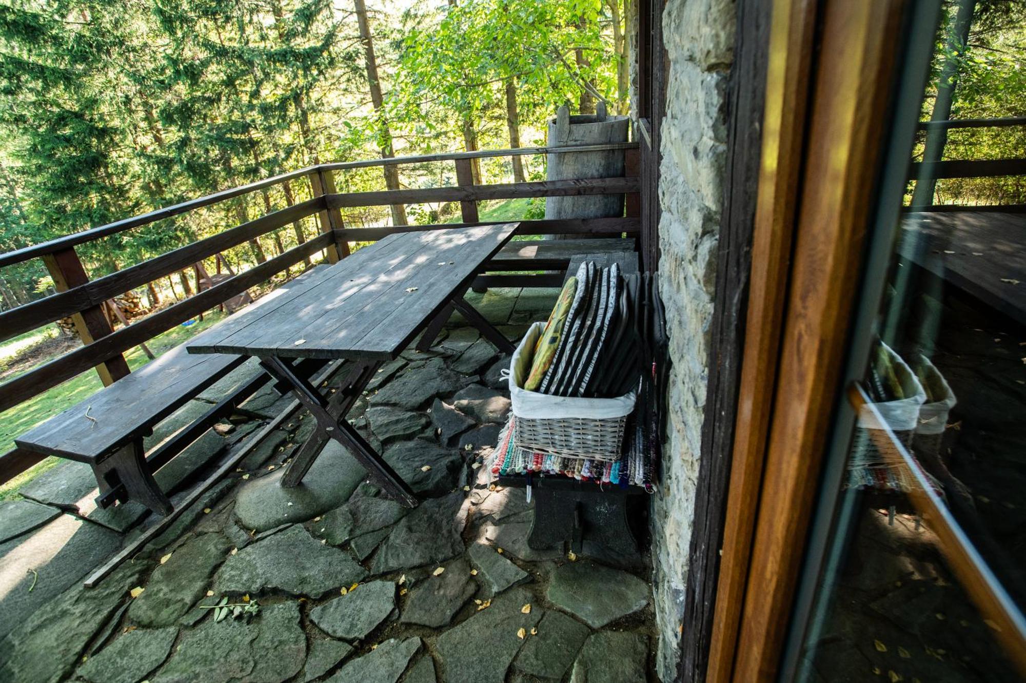 Chalupa Morávka 2 v Beskydech Esterno foto